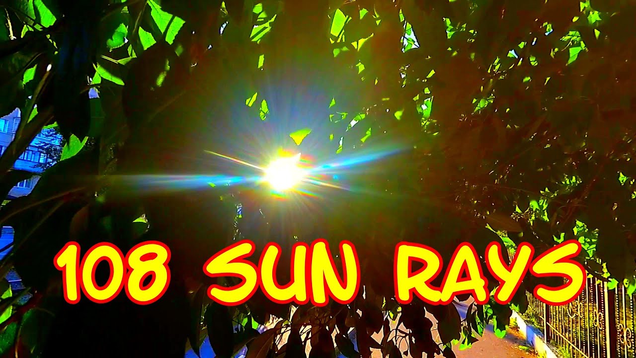 108 sun rays | #MobyLife - YouTube