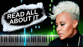 Emeli Sandé - Read All About It Piano Tutorial Resimi