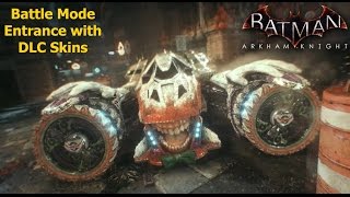 Batman Arkham Knight: Battle Mode Entrance with DLC Skins