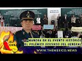 El polémico discurso del General Luis Crescencio Sandoval