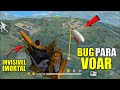 NOVO BUG PARA VOAR E SER IMORTAL NO FREE FIRE | IMORTAL