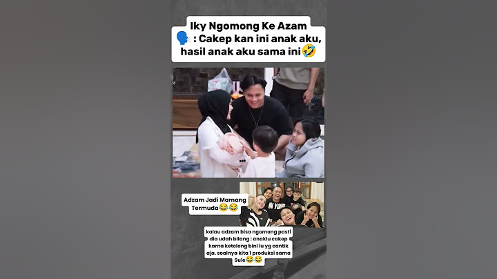 Adzam sama selina bisa jadi BESTie 😂 #shortvideo #artist #sule #mahalini #rizkyfebian #viralvideo