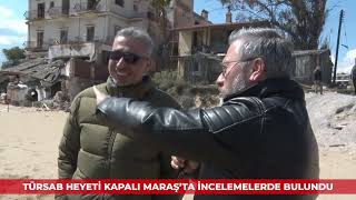 TÜRSAB Heyetimiz, zamanın durduğu hayalet şehir Kapalı Maraş'ta incelemelerde bulundu.