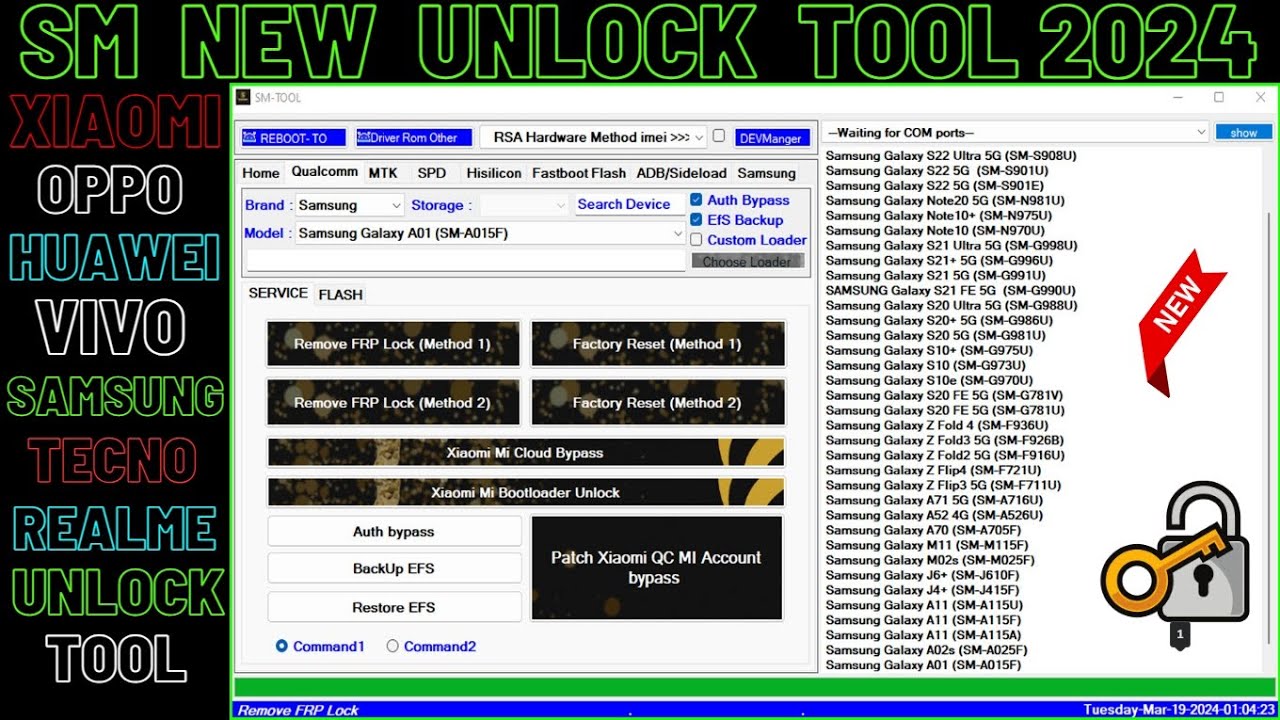 Unlock tool realme