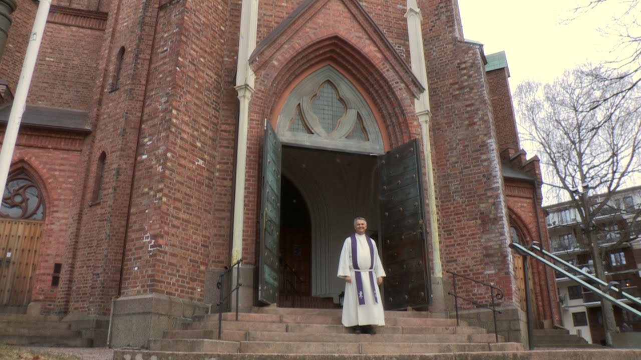 Gudstjeneste i Tønsberg domkirke. Palmesøndag 28. mars 2021