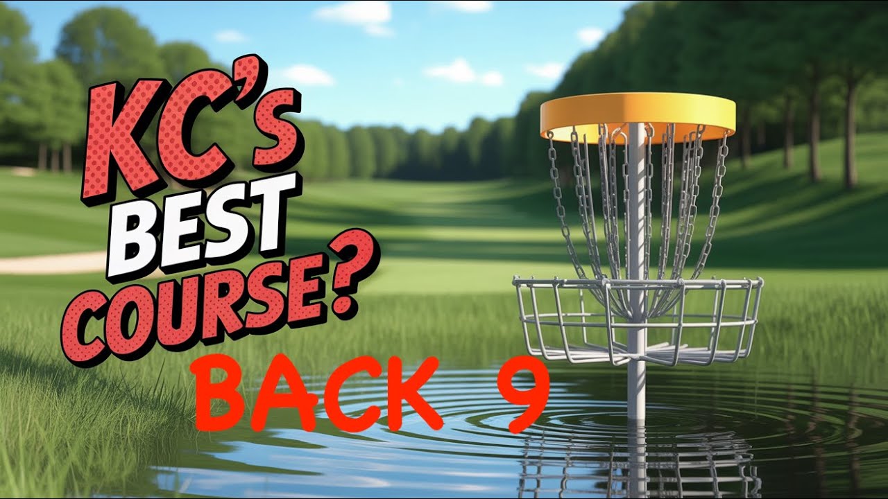 Is Water Works Disc Golf Course the BEST in Kansas City? B9 (4K)