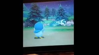 Destroying Geodude In Pokemon Brilliant Diamond