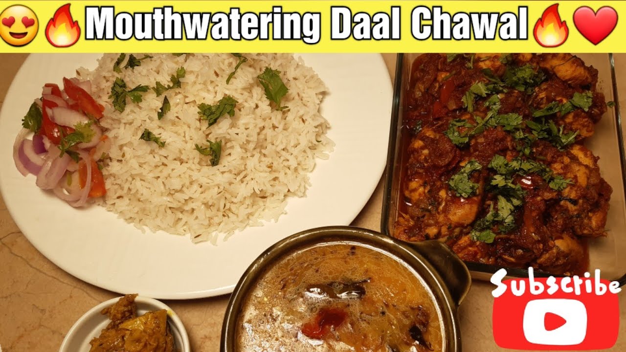 DAAL CHAWAL RECIPE - BY 