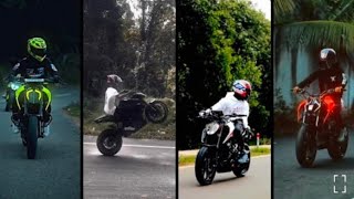 Boy's ATTITUDE RIDER'S 😎 PRO RIDER'S ❌ X HEAVY STUNTS ⭕ STUNTS RIDERS 🖤KTM💛R15 💙NS200 ♥️DUKE