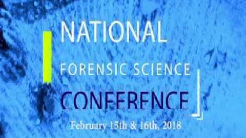 National Forensic Science Conference 2018