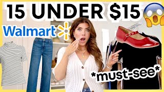 15 UNDER $15 😱  *must-see* Walmart FALL FASHION try-on haul 🍂NEW ARRIVALS at Walmart #walmartfashion