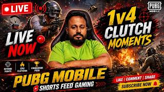 “Live Now 🔴 PUBG Mobile Clutch Moments | Shorts Feed Gaming #pubgmobile #bgmi #shortslive