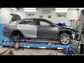 Toyota Camry.  Вытяжка дверных стоек. Подгонка донорской запчасти. Ремонт заднего крыла