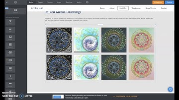Weebly Gallery: Uploading photos and adding captions