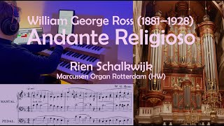 Andante Religioso — William George Ross | Romantic English Organ Music