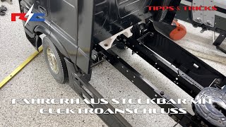 Wie man ein Fahrerhaus mit Elektroanschluss steckbar macht / Tipps & Tricks