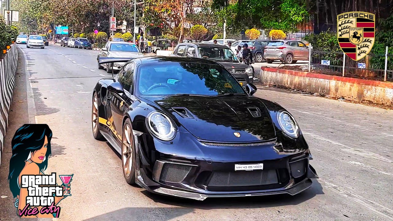 LOUD SUPERCARS OF INDIA | Mumbai | Porsche GT3RS, Lamborghini Tecnica,Ferrari 296,RollsRoyce Spectre