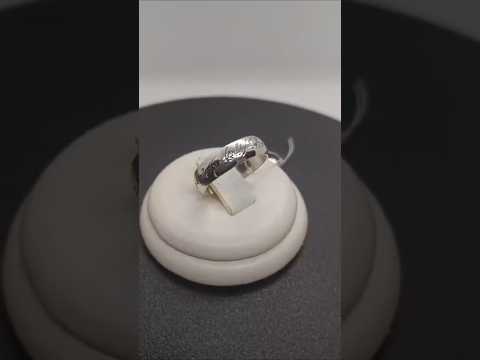 Каблучка Всевладдя зі срібла 4192-ч, видео 1