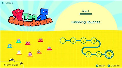 Game Builder Garage:Interactive Lessons: Lesson1:Tag Showdown=Step1(No Talking) (NO HANDHELD)STEP6&7