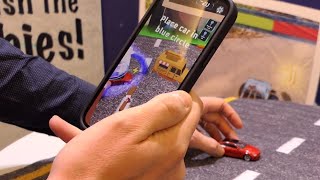 Toy car AR app - real model car in augmented reality - Spielwarenmesse 2023 interview - Toy Fair screenshot 4