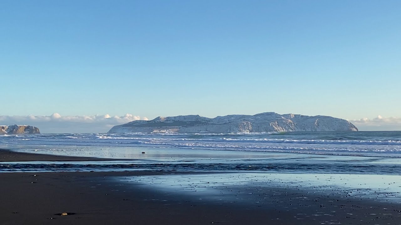 Surfers beach, Kodiak Island, winter 2020