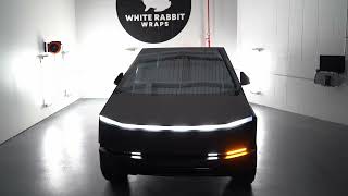 Tesla CyberTruck Light Show White Rabbit Wraps