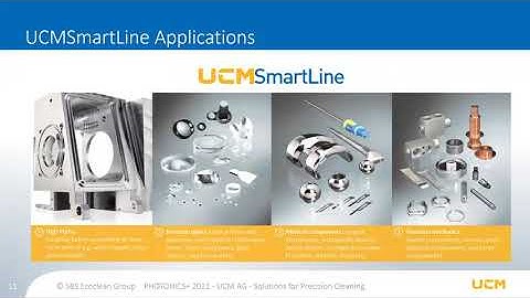 UCM AG - Precision Cleaning Solutions for Highest Cleanliness Requirements PHOTONICS+2021