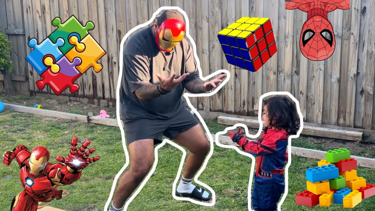 Spider-Man & Iron Man Lose Their Powers 😱 | Superhero Puzzle Adventure for Kids
