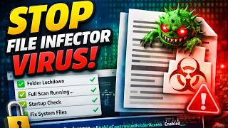 How to Prevent File Infector Virus Before It Spreads [4 Windows Commands]