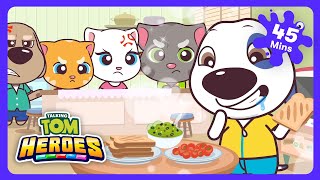 Talking Tom - مكنسة جائعة تأكل كل شيء! | كرتون أطفال | WildBrain برج الأبطال