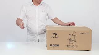 Unboxing  Ender 3 S1 Unboxing & Assembly   Enhanced Strength More Reliability @crealityonlinestore1849