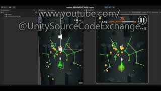 Attack the Block Shoot'em Up sellunitysourcecode screenshot 5