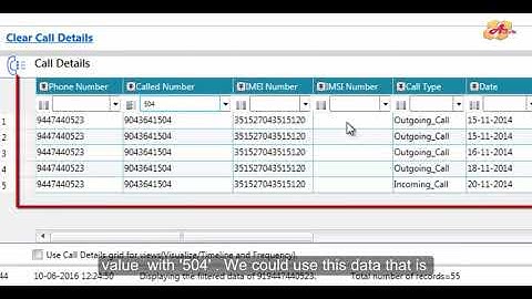 Advik Call Data Record Analyzer [Part2]: Call Detail Grid As Datasource