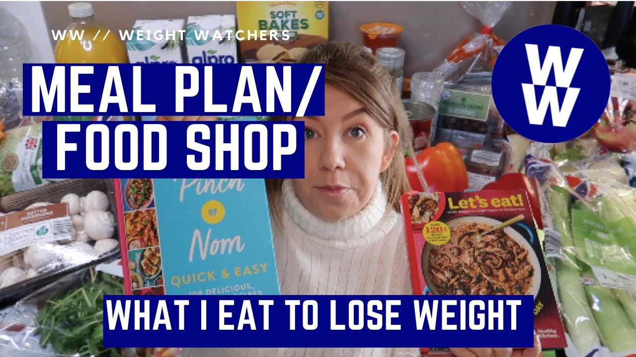 WEEKLY MEAL PLAN // HEALTHY FOOD SHOP - HOW I PLAN MY WEEK & WHAT I EAT TO LOSE WEIGHT