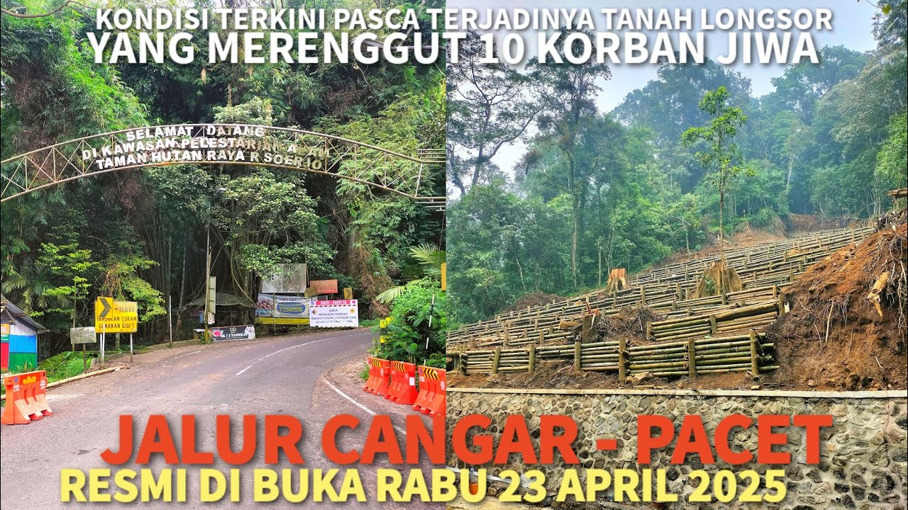 JALUR CANGAR-PACET RESMI DI BUKA