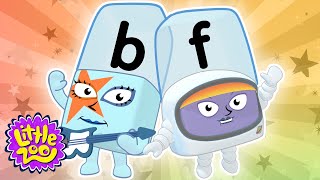 🤝 How to be a Good Friend with the Alphablocks | Learn to Spell | @officialalphablocks