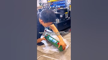 Hydraulic servo station can improve oil temperature #hydraulic #servomotor #hydraulicpress