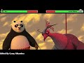 Kung Fu Panda 2 (2011) Final Battle with healthbars 2/2