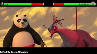 Kung Fu Panda 2 (2011) Final Battle with healthbars 2/2