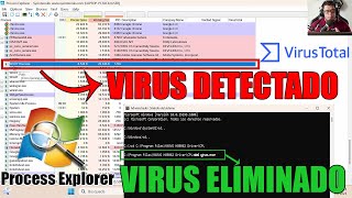 Como Detectar y Eliminar Virus Espía en Windows 11 con Process Explorer y CMD