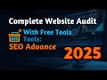 Complete Website Audit With Free Tools | SEO Advance Course 2025