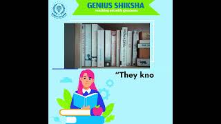 Unlocking Potential: The Power of Learning How to Learn #geniusshiksha