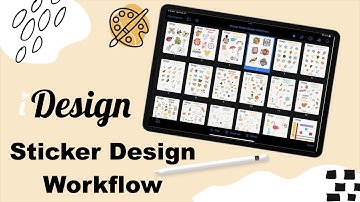 Digital Stickers Design Workflow | iDesign