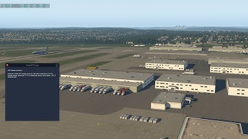 X-Plane 11 AutoATC test run early beta