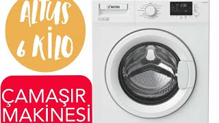 Çamaşir Maki̇nesi̇ Arcelik Altus 6 Kg Al 6100 Çelik 