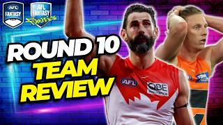 Round 10 Team Review | AFL Fantasy 2026
