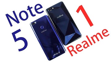 Infinix Note 5 vs Realme 1 Speed Test, Memory Management test and Benchmark Scores