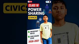class 10th NCERT civics power sharing SST important notes#cbse #notes #viral
