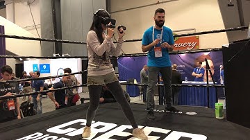 Creed VR Boxing by Suvios at GDC 2018