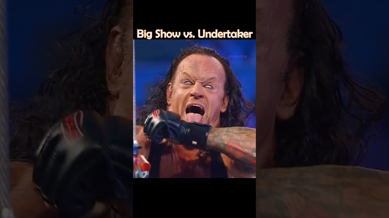 Big Show Vs Undertaker Steel Cage Match | 